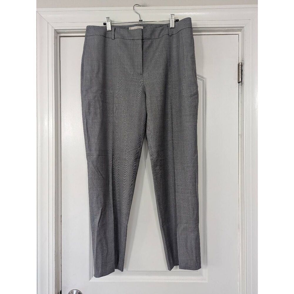 Hobbs Wool Trouser Pants‎ women's 10 gray lightweight thin workwear career